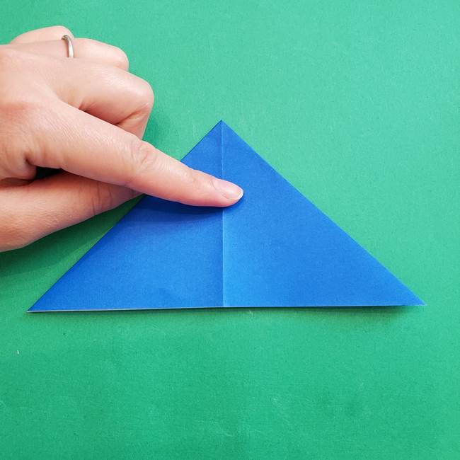 ポケモンの折り紙 アシマリの折り方作り方(10)