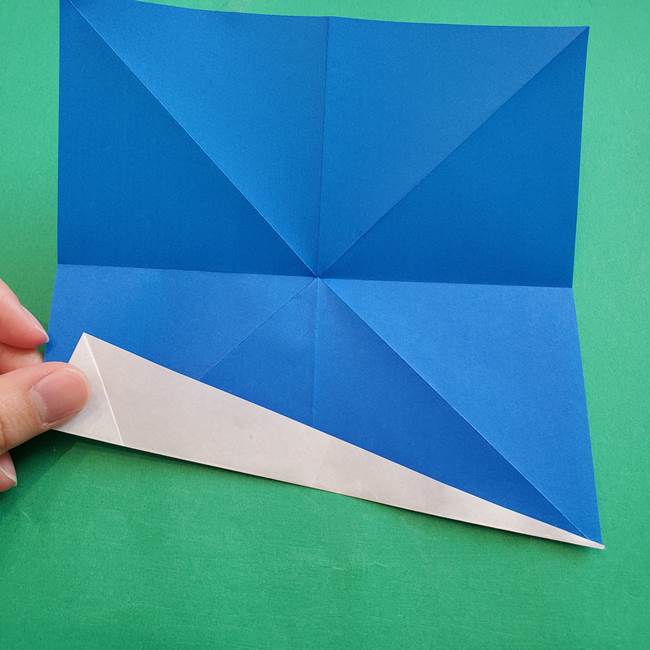 ポケモンの折り紙 アシマリの折り方作り方(12)
