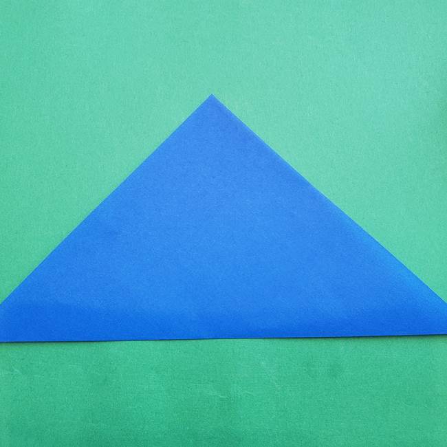 ポケモンの折り紙 アシマリの折り方作り方(2)