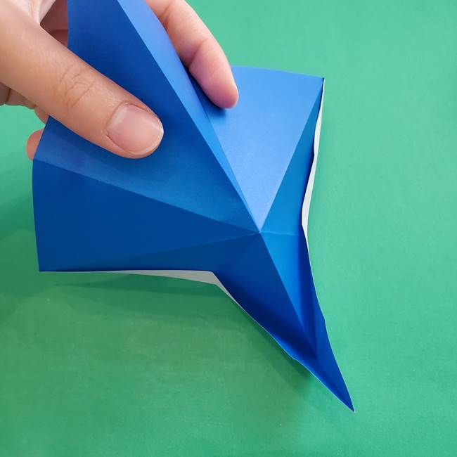 ポケモンの折り紙 アシマリの折り方作り方(20)