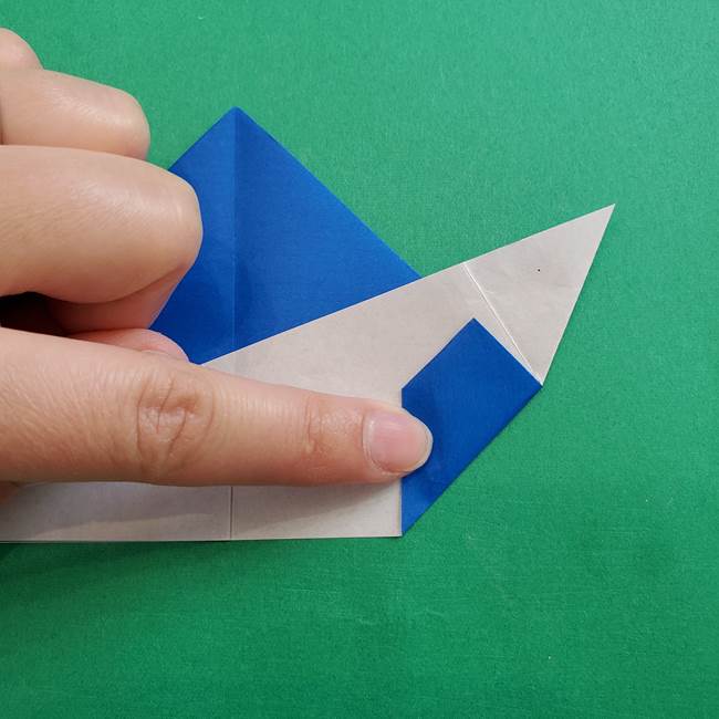ポケモンの折り紙 アシマリの折り方作り方(31)