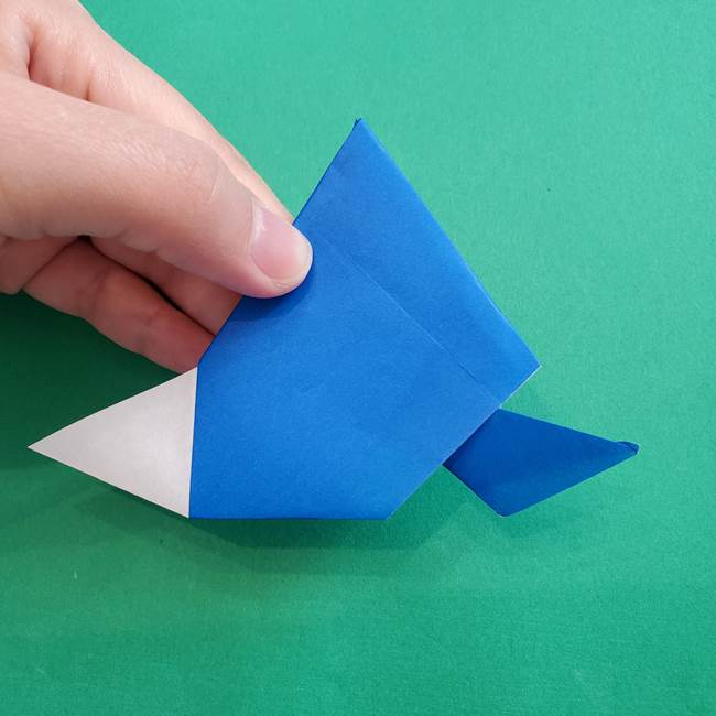 ポケモンの折り紙 アシマリの折り方作り方(43)
