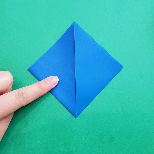 ポケモンの折り紙 アシマリの折り方作り方(7)