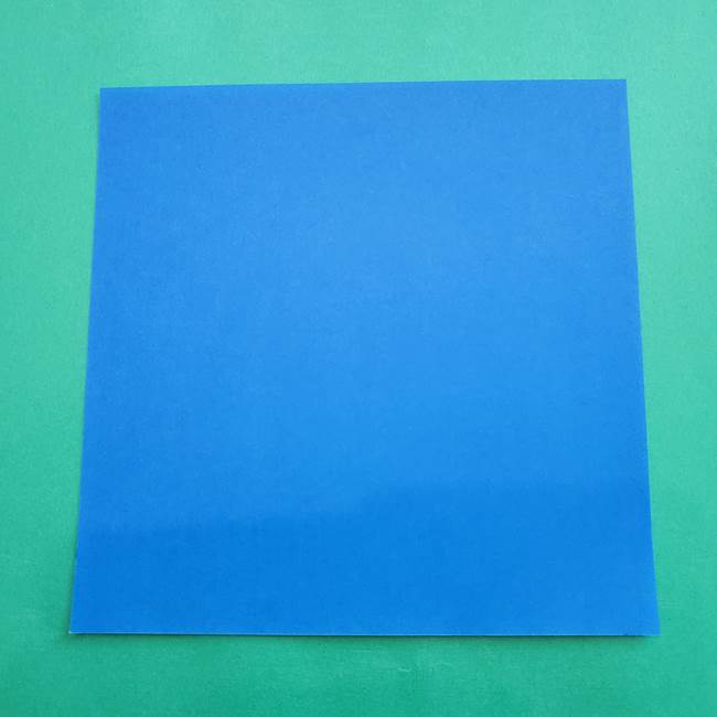 ポケモンの折り紙 アシマリの折り方作り方(1)
