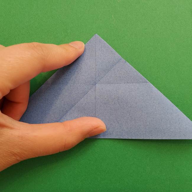 ポケモンの折り紙 簡単なゼニガメの折り方作り方②体(15)