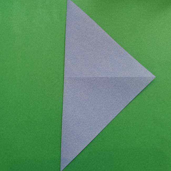 ポケモンの折り紙 簡単なゼニガメの折り方作り方②体(4)