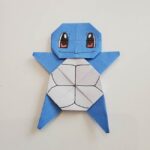 ポケモンの折り紙 簡単なゼニガメの折り方作り方★かわいい人気キャラ