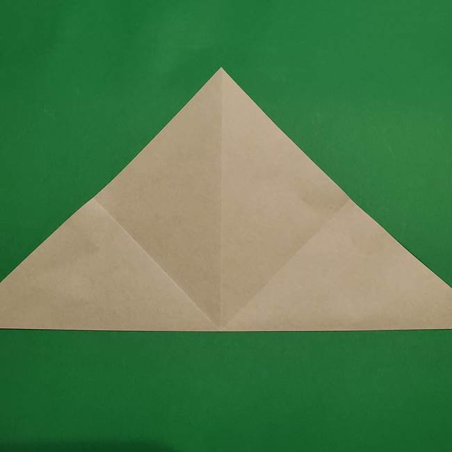 折り紙 笹の葉リース作り方①Aユニットの折り方(8)