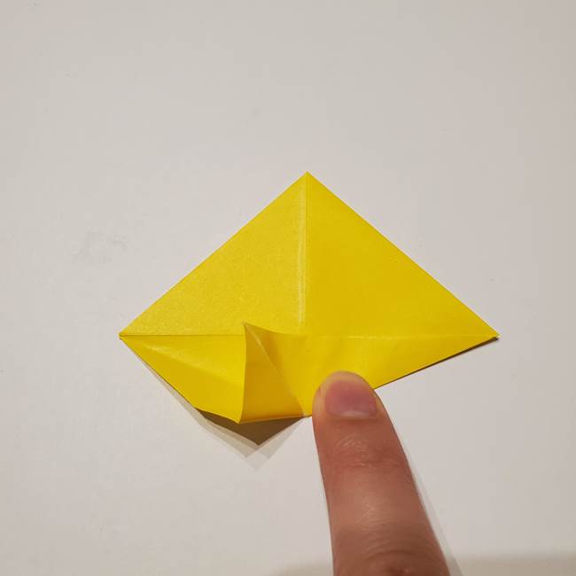 折り紙の星｜立体的で難しい折り方作り方①パーツ(10)