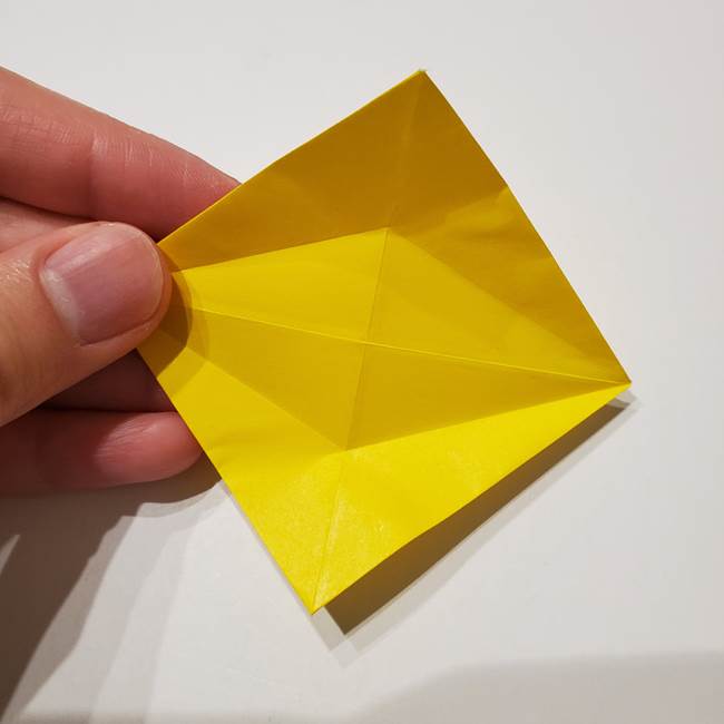 折り紙の星｜立体的で難しい折り方作り方①パーツ(13)