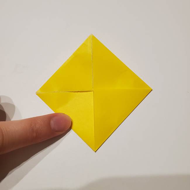 折り紙の星｜立体的で難しい折り方作り方①パーツ(6)