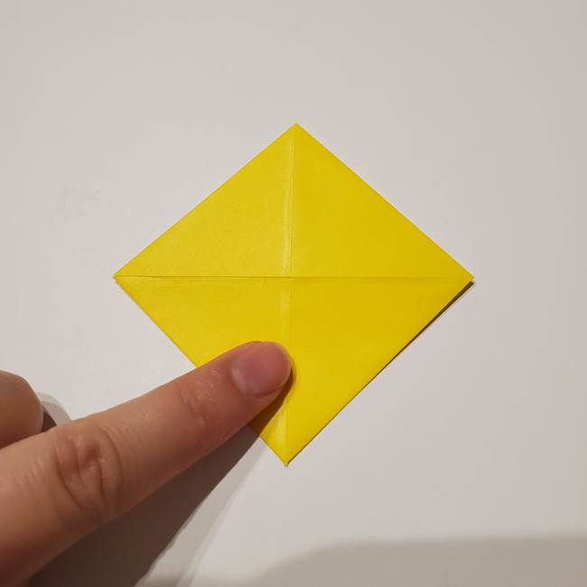 折り紙の星｜立体的で難しい折り方作り方①パーツ(7)