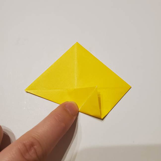 折り紙の星｜立体的で難しい折り方作り方①パーツ(8)
