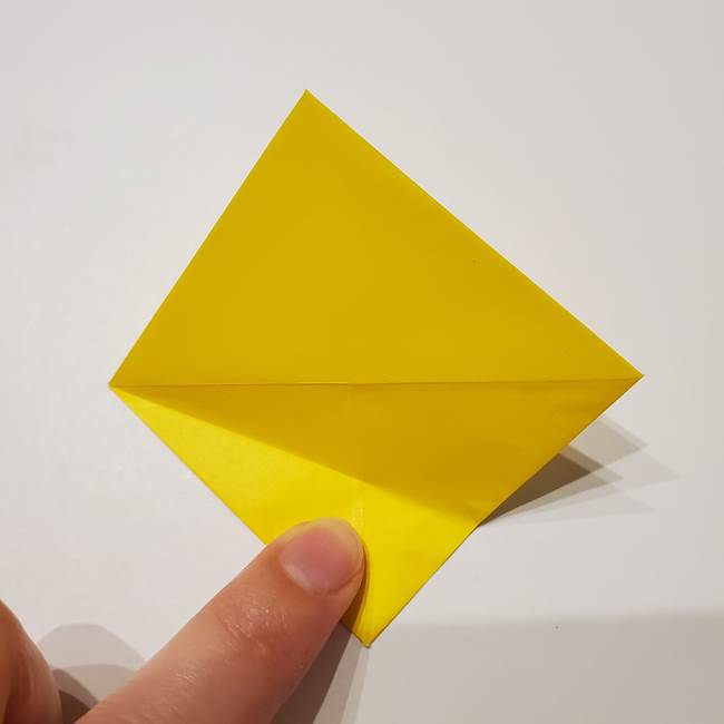 折り紙の星｜立体的で難しい折り方作り方①パーツ(9)