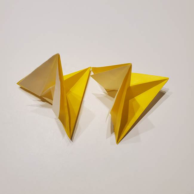 折り紙の星｜立体的で難しい折り方作り方②組み合わせ(1)
