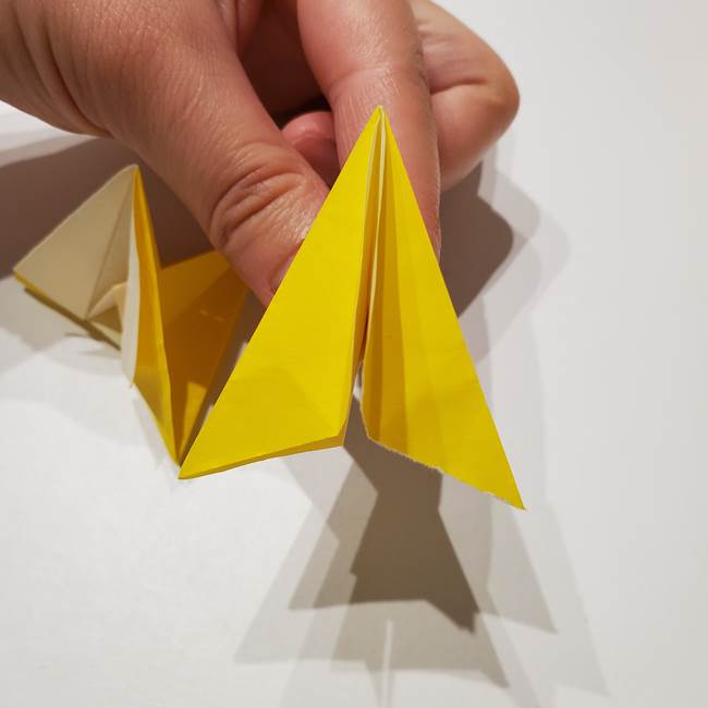 折り紙の星｜立体的で難しい折り方作り方②組み合わせ(3)