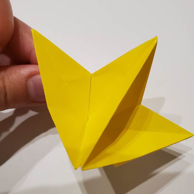折り紙の星｜立体的で難しい折り方作り方②組み合わせ(7)