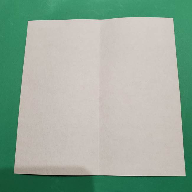 提灯の折り紙(平面)の簡単な折り方作り方①張輪(3)