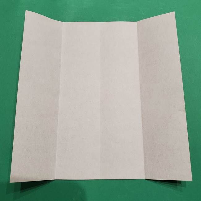 提灯の折り紙(平面)の簡単な折り方作り方①張輪(5)