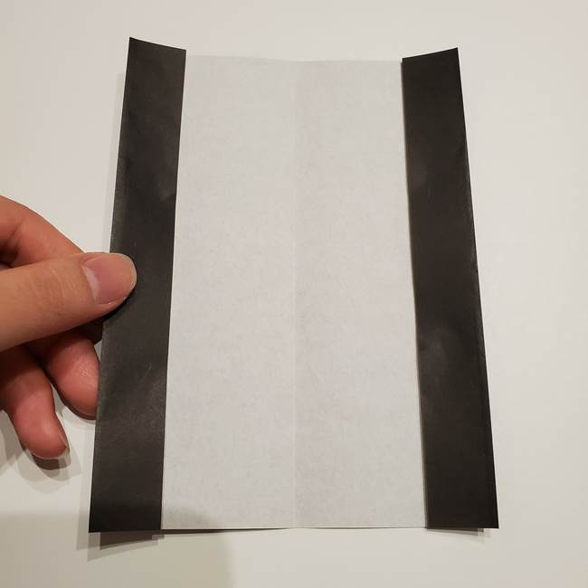 提灯の折り紙(平面)の簡単な折り方作り方①張輪(6)