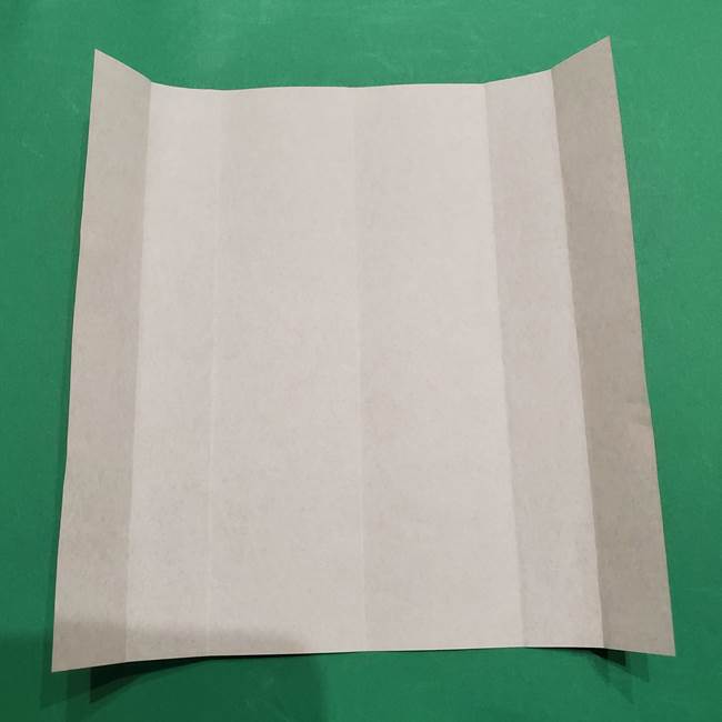提灯の折り紙(平面)の簡単な折り方作り方①張輪(7)