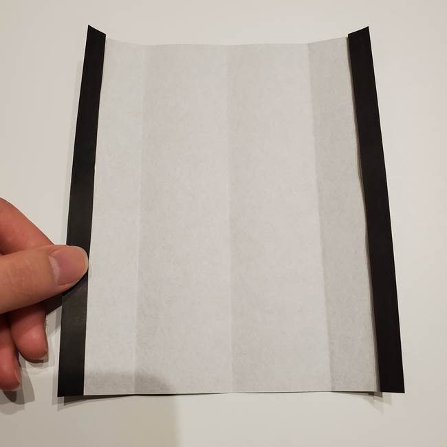 提灯の折り紙(平面)の簡単な折り方作り方①張輪(8)