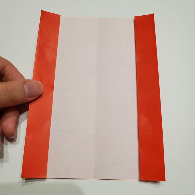 提灯の折り紙(平面)の簡単な折り方作り方②火袋(11)