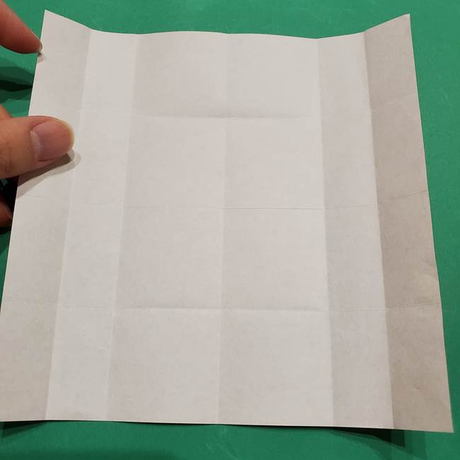 提灯の折り紙(平面)の簡単な折り方作り方②火袋(12)