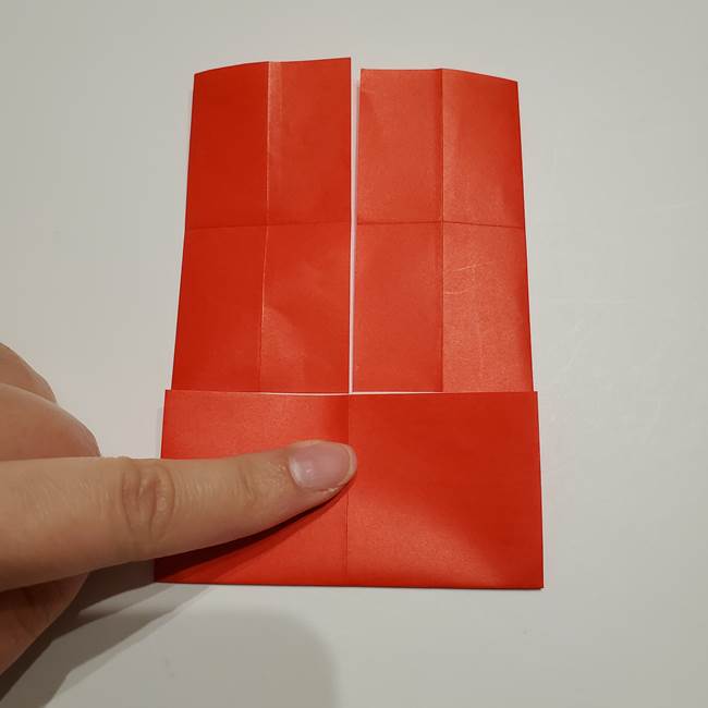 提灯の折り紙(平面)の簡単な折り方作り方②火袋(14)