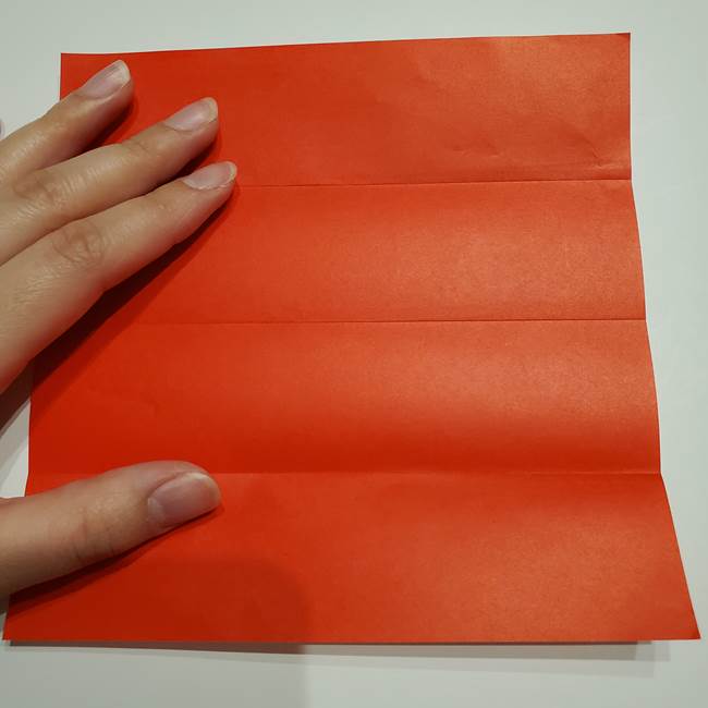 提灯の折り紙(平面)の簡単な折り方作り方②火袋(5)