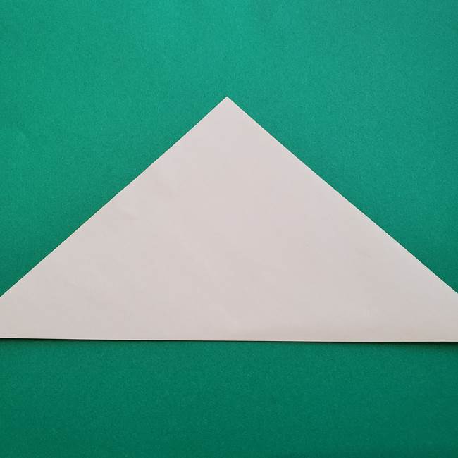 水仙の折り紙を平面で折るのは簡単？用意するもの(2)