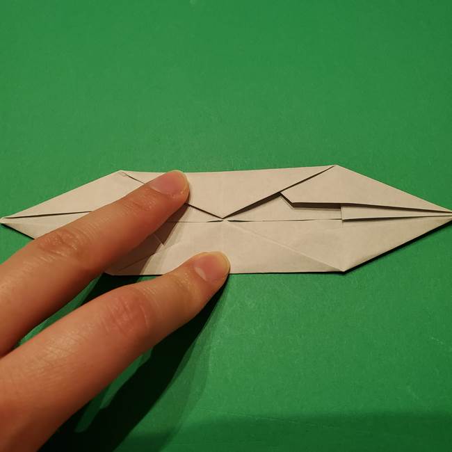 笹船の折り紙の折り方作り方(10)