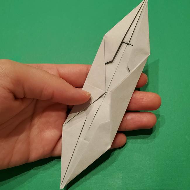 笹船の折り紙の折り方作り方(11)