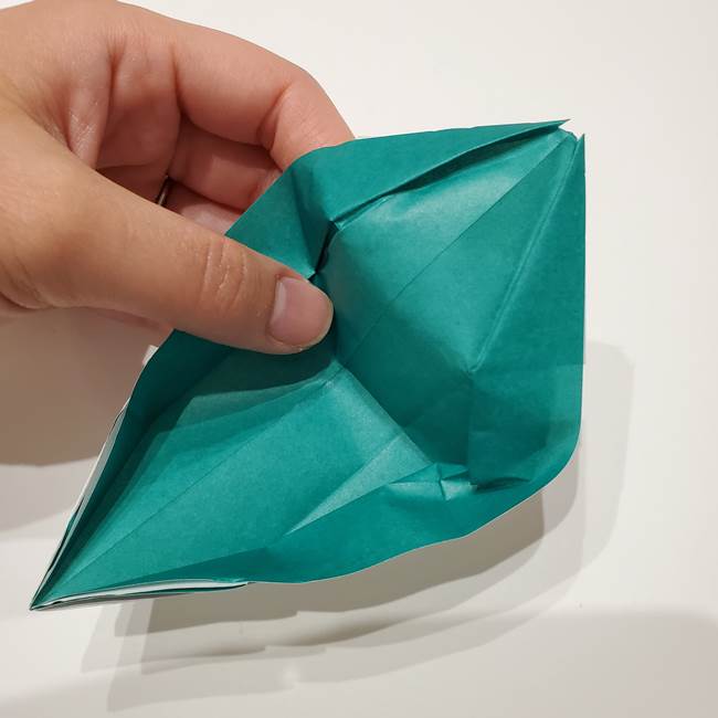 笹船の折り紙の折り方作り方(13)