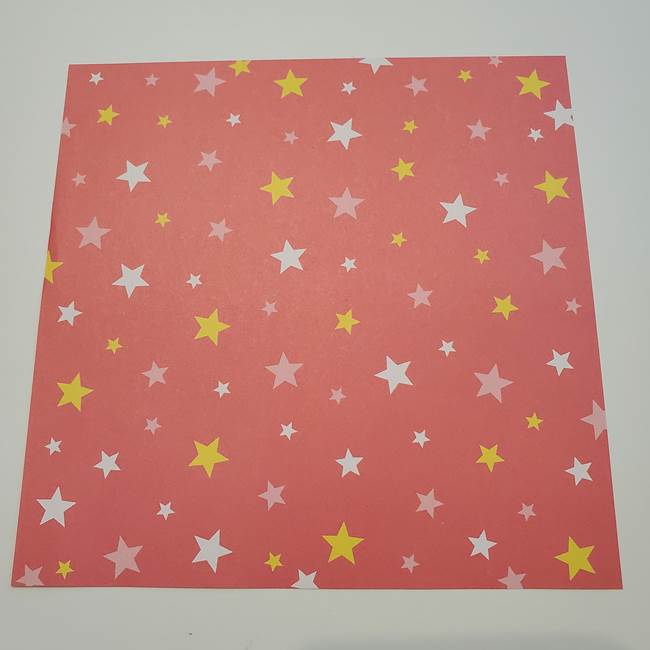 誕生日の飾りつけの折り紙の星☆用意するもの(1)