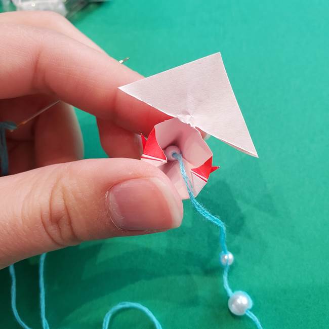 金魚の吊るし飾りの折り紙 作り方折り方A(11)