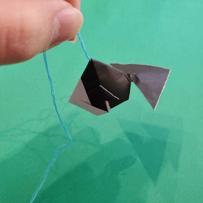 金魚の吊るし飾りの折り紙 作り方折り方A(5)