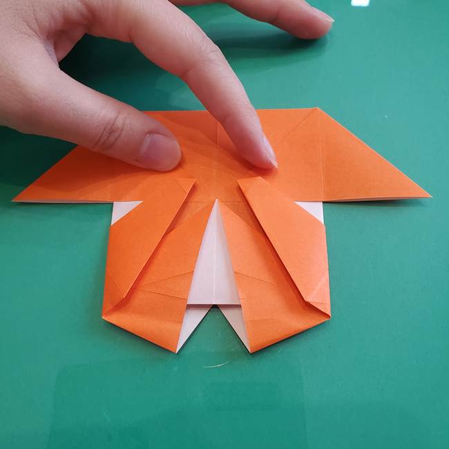 ヒトカゲの折り紙の簡単な折り方作り方 顔と体 かわいいポケモンキャラクター 子供と楽しむ折り紙 工作