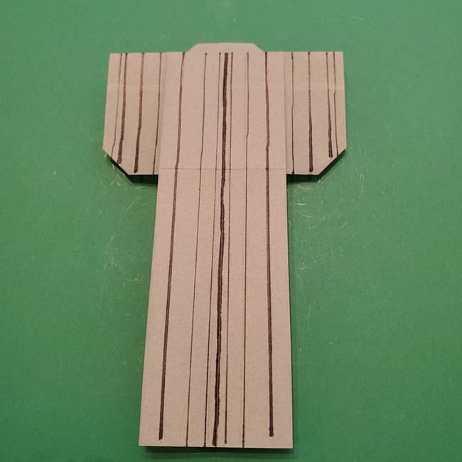 8月の折り紙 浴衣の折り方作り方①折り方(24)