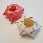 ぷくぷく星 折り紙でつくる星型の箱☆小物入れにもなる折り方作り方