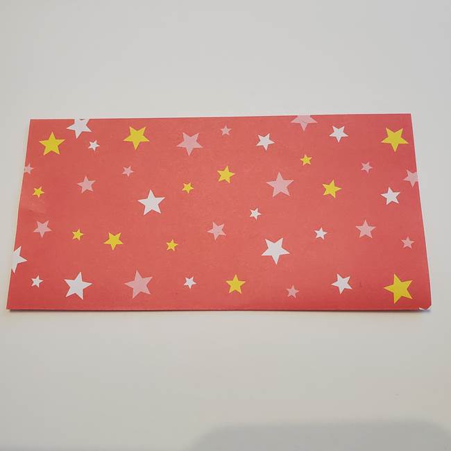 ぷくぷく星の折り紙 星型の箱の折り方作り方①六角形(2)