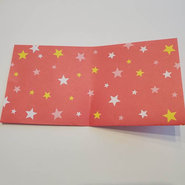 ぷくぷく星の折り紙 星型の箱の折り方作り方①六角形(4)