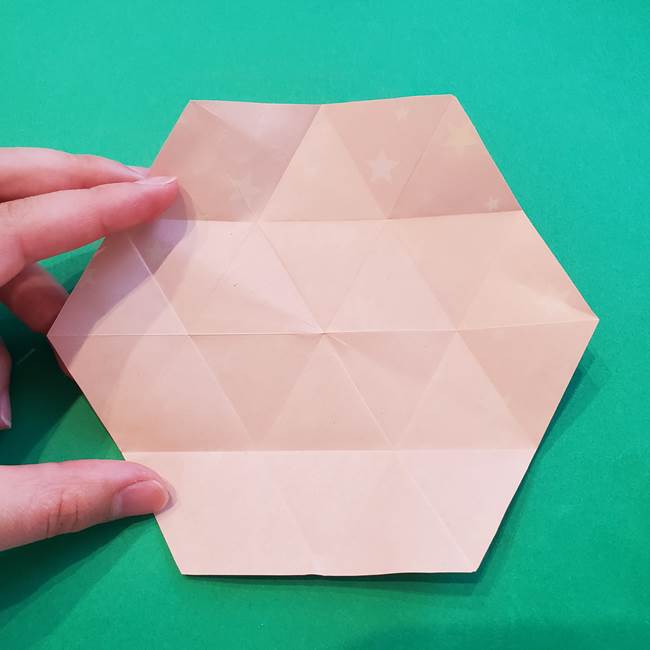 ぷくぷく星の折り紙 星型の箱の折り方作り方②完成(4)