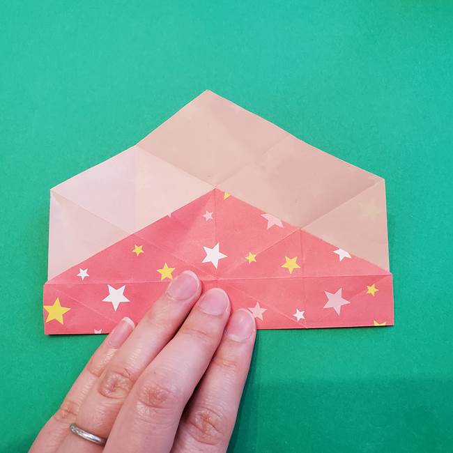 ぷくぷく星の折り紙 星型の箱の折り方作り方②完成(7)