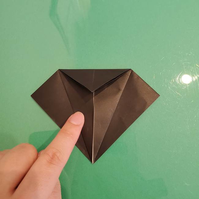 ザルードの折り紙☆ポケモンの折り方作り方①折り方(12)
