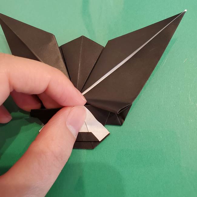 ザルードの折り紙☆ポケモンの折り方作り方①折り方(47)