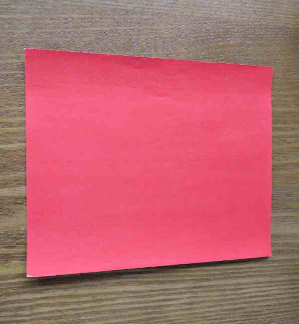 ハートキティの折り紙の作り方折り方 (1)