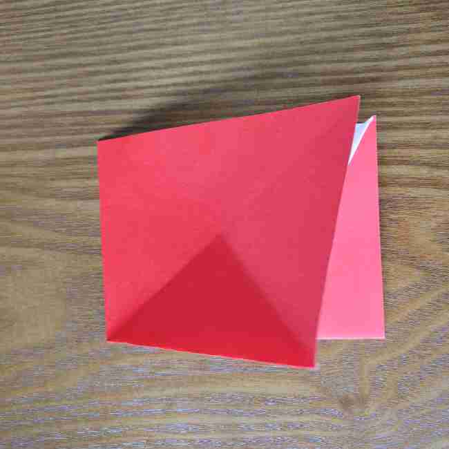 ハートキティの折り紙の作り方折り方 (11)