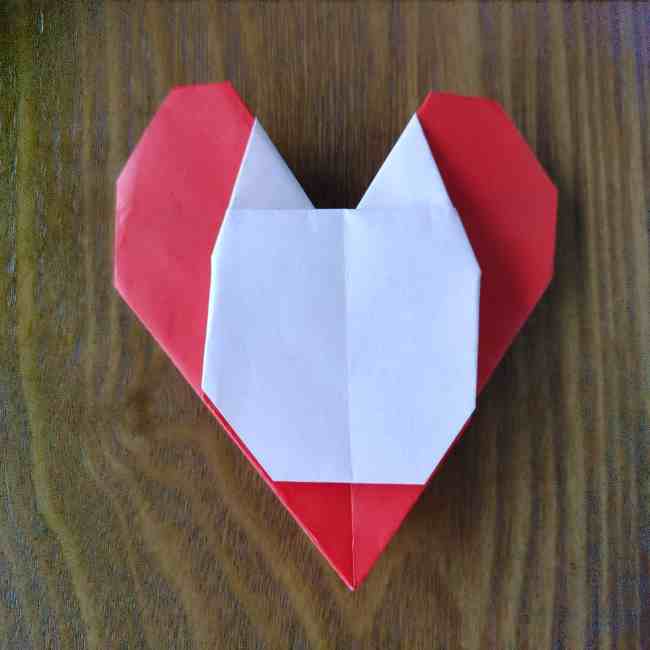 ハートキティの折り紙の作り方折り方 (18)