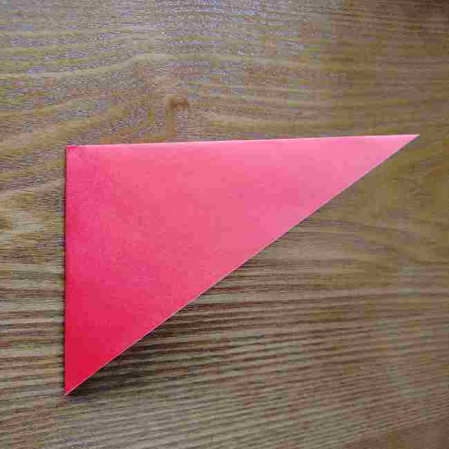 ハートキティの折り紙の作り方折り方 (3)